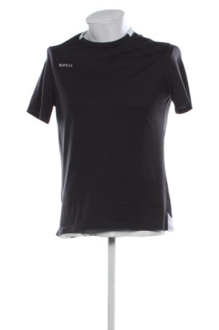 Męski T-shirt Kipsta, Rozmiar M, Kolor Czarny, Cena 35,99 zł