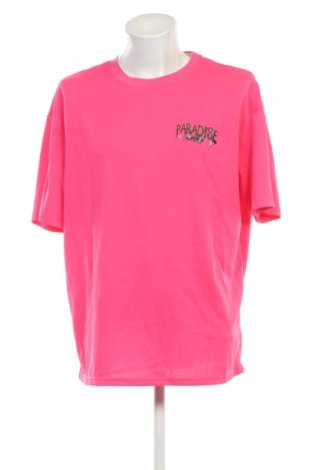 Ανδρικό t-shirt Manfinity, Μέγεθος XXL, Χρώμα Κόκκινο, Τιμή 9,99 €