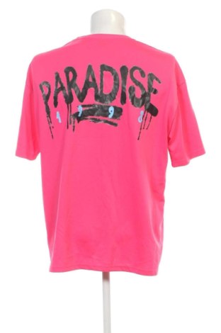 Ανδρικό t-shirt Manfinity, Μέγεθος XXL, Χρώμα Κόκκινο, Τιμή 9,99 €