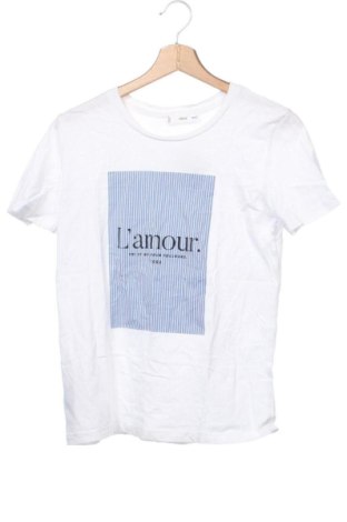 Ανδρικό t-shirt Mango, Μέγεθος XS, Χρώμα Λευκό, Τιμή 11,99 €