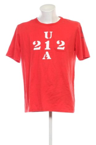 Мъжка тениска Marina Militare, Размер XXL, Цвят Червен, Цена 31,65 €