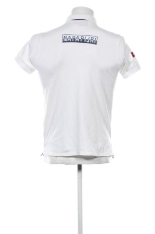 Herren Shirt Napapijri, Größe M, Farbe Weiß, Preis 28,20 €