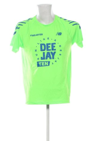 Мъжка тениска New Balance, Размер M, Цвят Зелен, Цена 14,31 €