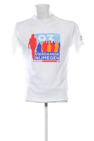 Мъжка тениска New Balance, Размер M, Цвят Бял, Цена 14,31 €