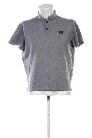 Herren Shirt Paul & Shark, Größe L, Farbe Grau, Preis 28,00 €
