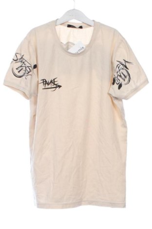 Herren Shirt Pause Jeans, Größe XS, Farbe Beige, Preis 8,00 €, #136495572