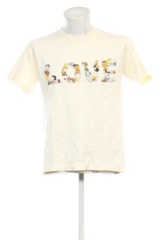Tricou de bărbați Peanuts, Mărime M, Culoare Ecru, Preț 42,99 Lei, #136502726