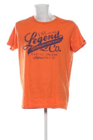 Męski T-shirt Pme Legend, Rozmiar L, Kolor Pomarańczowy, Cena 66,99 zł, #136582727