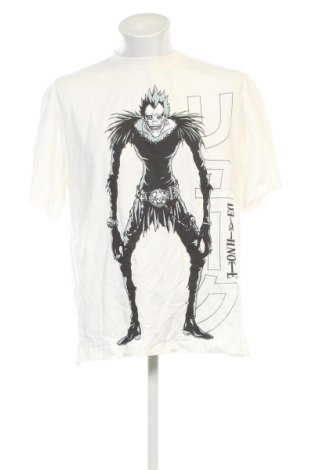Ανδρικό t-shirt Pull&Bear, Μέγεθος L, Χρώμα Λευκό, Τιμή 18,99 €