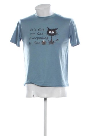 Męski T-shirt SHEIN, Rozmiar S, Kolor Niebieski, Cena 51,99 zł