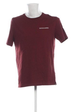 Мъжка тениска Scotch & Soda, Размер XL, Цвят Червен, Цена 21,00 €