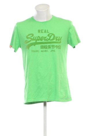 Мъжка тениска Superdry, Размер XL, Цвят Зелен, Цена 9,21 €