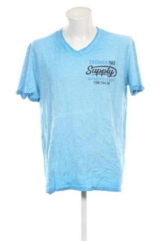Ανδρικό t-shirt Tom Tailor, Μέγεθος XL, Χρώμα Μπλέ, Τιμή 9,99 €