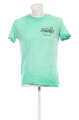 Herren Shirt Tom Tailor, Größe S, Farbe Grün, Preis 9,99 €