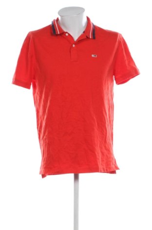 Мъжка тениска Tommy Jeans, Размер L, Цвят Червен, Цена 21,47 €, #136499428