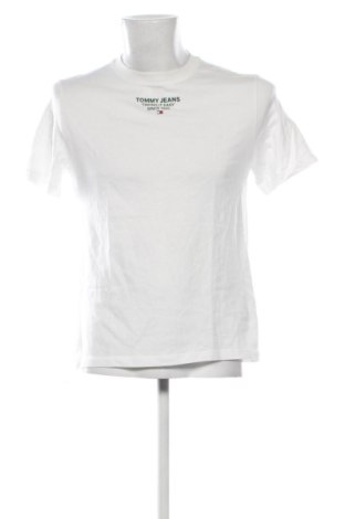 Męski T-shirt Tommy Jeans, Rozmiar M, Kolor Biały, Cena 91,99 zł
