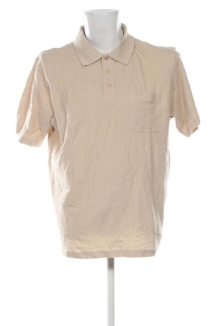 Tricou de bărbați Umberto Rosetti, Mărime L, Culoare Bej, Preț 63,99 Lei