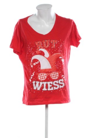 Męski T-shirt Unbranded, Rozmiar XXL, Kolor Czerwony, Cena 83,99 zł