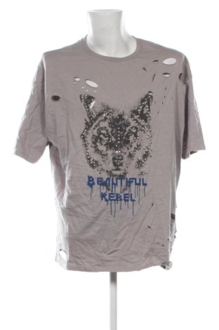 Herren T-Shirt Zara, Größe M, Farbe Grau, Preis € 10,99