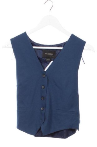 Мъжки елек Pull&Bear, Размер M, Цвят Син, Цена 15,00 €