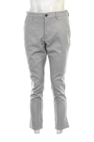 Pantaloni de bărbați Bershka, Mărime M, Culoare Gri, Preț 104,00 Lei