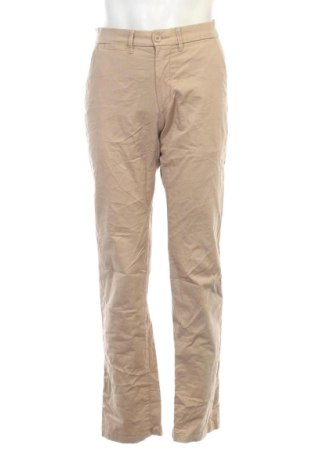 Мъжки панталон Dressmann, Размер L, Цвят Бежов, Цена 9,71 €, #136497893