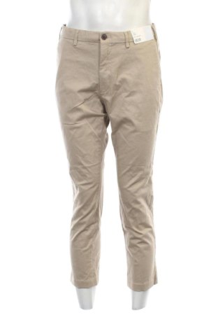 Мъжки панталон Uniqlo, Размер M, Цвят Бежов, Цена 56,24 €