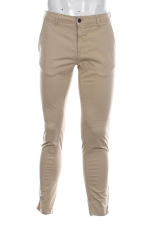 Мъжки панталон Zara, Размер M, Цвят Бежов, Цена 14,31 €