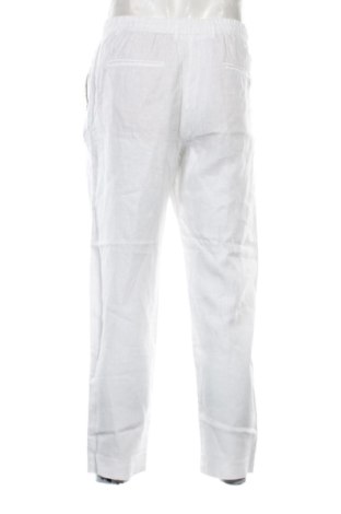 Pantaloni de bărbați Zara, Mărime L, Culoare Alb, Preț 99,97 Lei