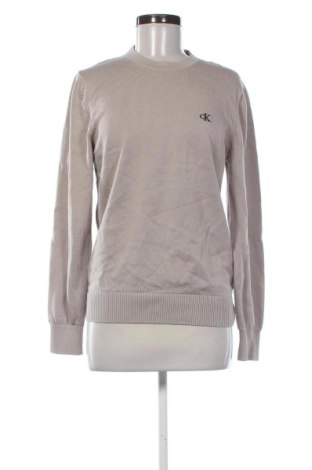 Męski sweter Calvin Klein Jeans, Rozmiar M, Kolor ecru, Cena 422,99 zł