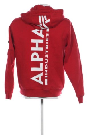 Мъжки суитшърт Alpha Industries, Размер M, Цвят Червен, Цена 28,63 €