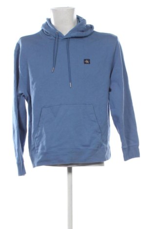 Мъжки суитшърт Calvin Klein Jeans, Размер L, Цвят Син, Цена 33,23 €, #136528106