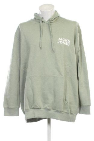 Hanorac de bărbați Jack & Jones, Mărime 5XL, Culoare Verde, Preț 219,00 Lei, #136526794