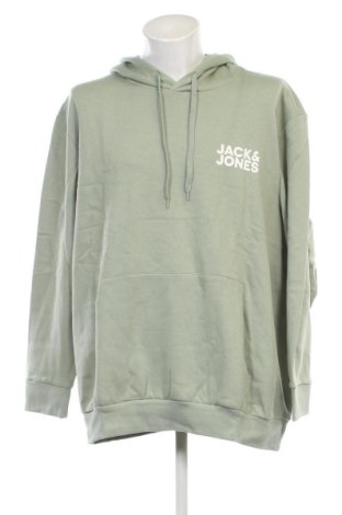 Pánska mikina  Jack & Jones, Veľkosť 5XL, Farba Zelená, Cena  42,01 €, #136548742