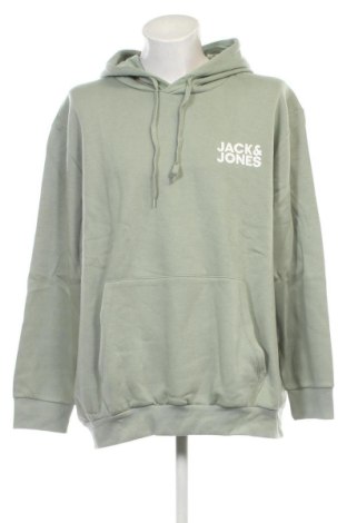 Pánska mikina  Jack & Jones, Veľkosť 5XL, Farba Zelená, Cena  42,01 €, #136551429