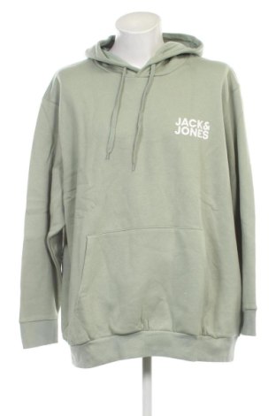Pánska mikina  Jack & Jones, Veľkosť 5XL, Farba Zelená, Cena  42,01 €, #136551472