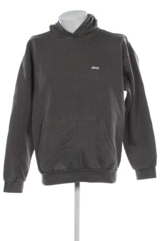 Herren Sweatshirt Obey, Größe M, Farbe Grau, Preis € 36,99