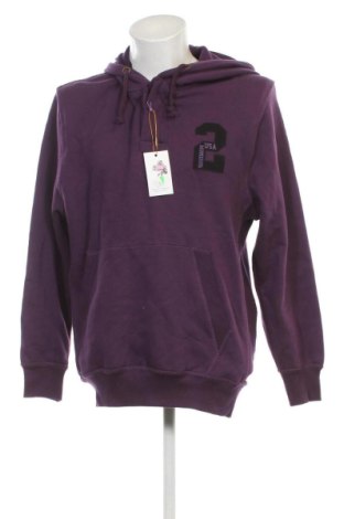 Hanorac de bărbați Okay, Mărime XXL, Culoare Mov, Preț 104,00 Lei, #136508361