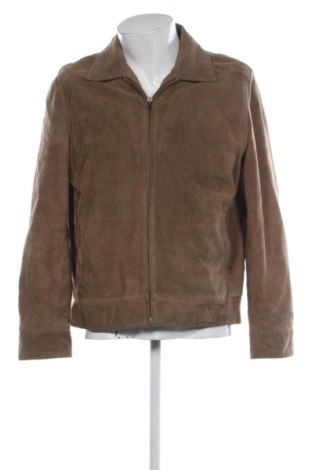 Geacă de piele pentru bărbati Pull&Bear, Mărime XL, Culoare Maro, Preț 286,73 Lei