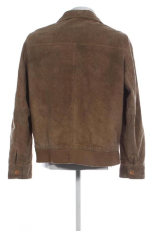 Geacă de piele pentru bărbati Pull&Bear, Mărime XL, Culoare Maro, Preț 286,73 Lei