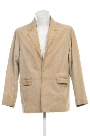 Herren Lederjacke Unbranded, Größe L, Farbe Beige, Preis 54,67 €