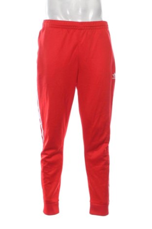 Męskie spodnie sportowe Adidas Originals, Rozmiar L, Kolor Czerwony, Cena 129,99 zł