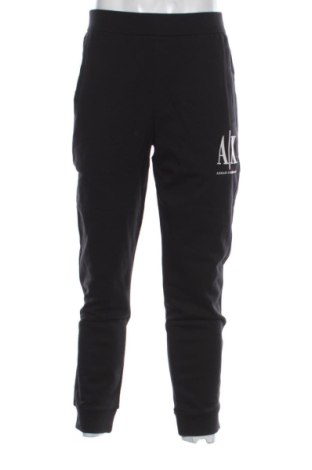 Męskie spodnie sportowe Armani Exchange, Rozmiar L, Kolor Czarny, Cena 412,99 zł