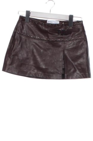 Пола - панталон Bershka, Размер XS, Цвят Кафяв, Цена 15,84 €