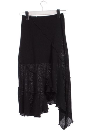 Rock Bershka, Größe XS, Farbe Schwarz, Preis 12,00 €