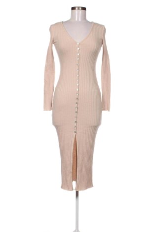 Рокля Bershka, Размер XS, Цвят Бежов, Цена 19,42 €, #136535594