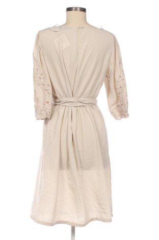 Kleid H&M, Größe L, Farbe Beige, Preis 19,95 €