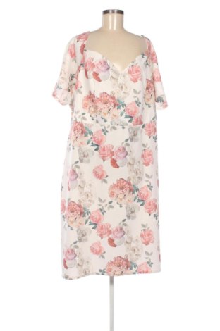 Kleid New Look, Größe 4XL, Farbe Mehrfarbig, Preis 19,93 €