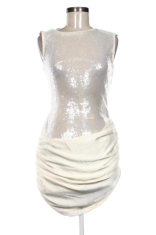 Kleid Pretty Little Thing, Größe M, Farbe Ecru, Preis 45,00 €