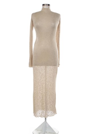 Sukienka Pull&Bear, Rozmiar M, Kolor Beżowy, Cena 133,96 zł